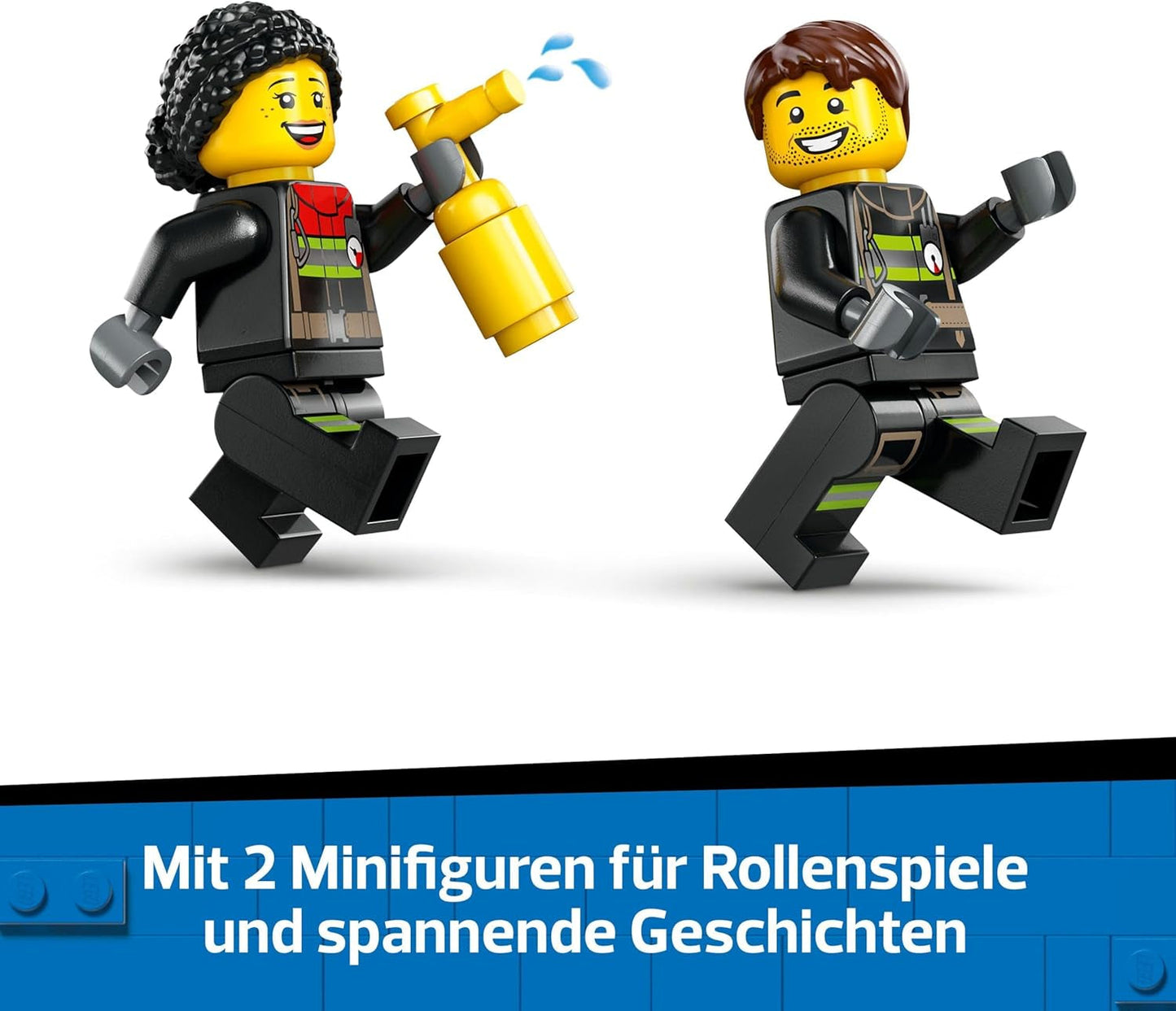 LEGO City Hasičský žebříkový vůz - Hrací hasičský vůz se 2 minifigurkami hasičů pro chlapce a dívky od 4 let - vzdělávací hračka - dárek pro předškoláky 60463 Stavebnice Besuche den LEGO-Store