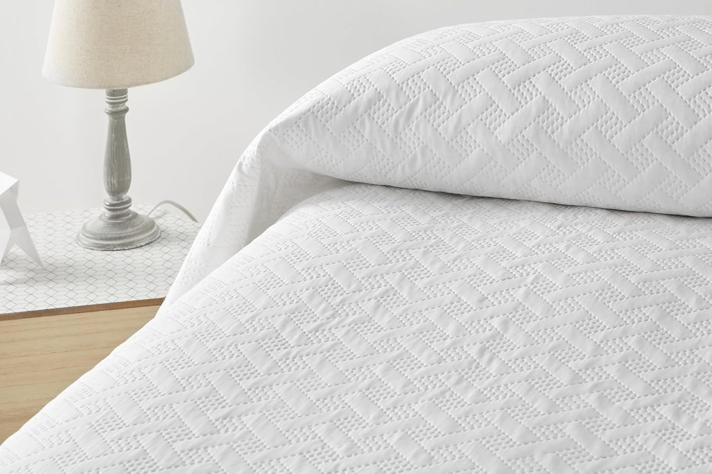LISO - Přehoz na postel 105 cm - Přehoz na postel Bouti - Jaro a léto - 200X260 Cm - Růžové postele a přikrývky Besuche den Degrees home-Store Bílá postel 135 cm