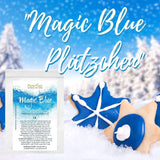 Magic Blue Spirulina Natural Food Color Powder Blue (Raw Vegan) Tmavě modrá až světle pastelově modrá - Phycocyanin Algae Powder Food Color - Natural Food Color | Pureraw 5G