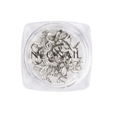 NÉONAIL Nageldekoration 3D Nail Art Schmetterlinge - Přívěsky na nehty - Nägel Selber Machen - Nehty - Nageldesign Příslušenství - Nailart - Nail Art Zubehör - Nagel Deko - Nagelschmuck - Mehrfarbig