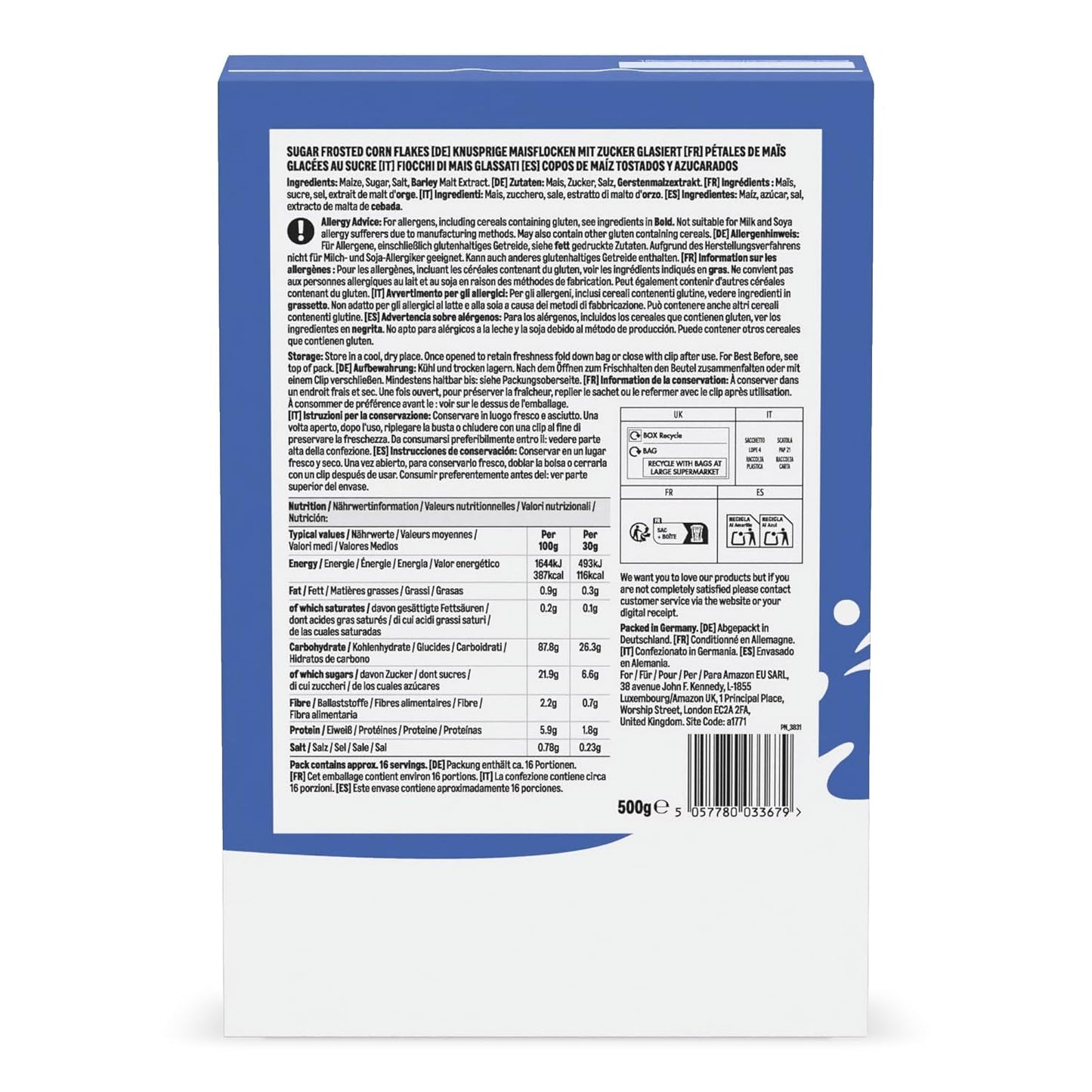 Cereálie s glazovanými vločkami z Amazonu, 500g