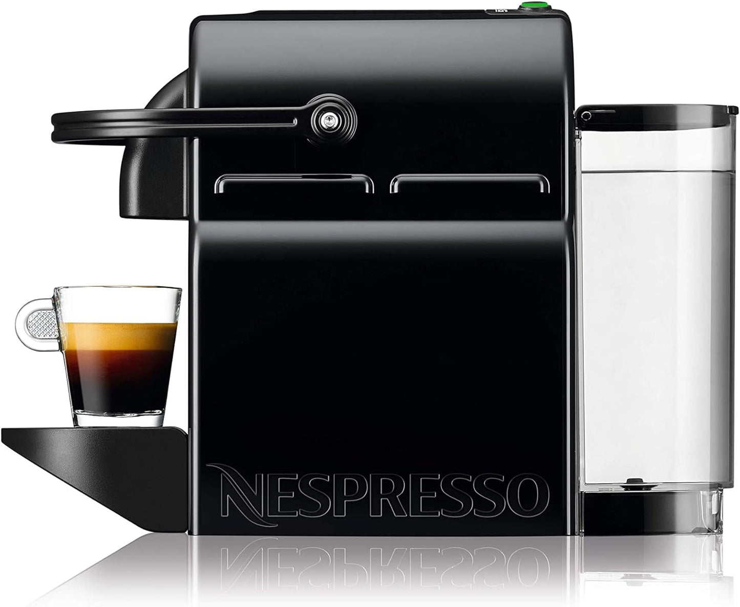 Nespresso kapslový espresso kávovar De'Longhi EN 80.B Inissia, vysokotlaká pumpa a funkce úspory energie, automatické vypnutí po 9 minutách, objem šálku na espresso a lungo, nádržka na vodu 0,7 l, černá