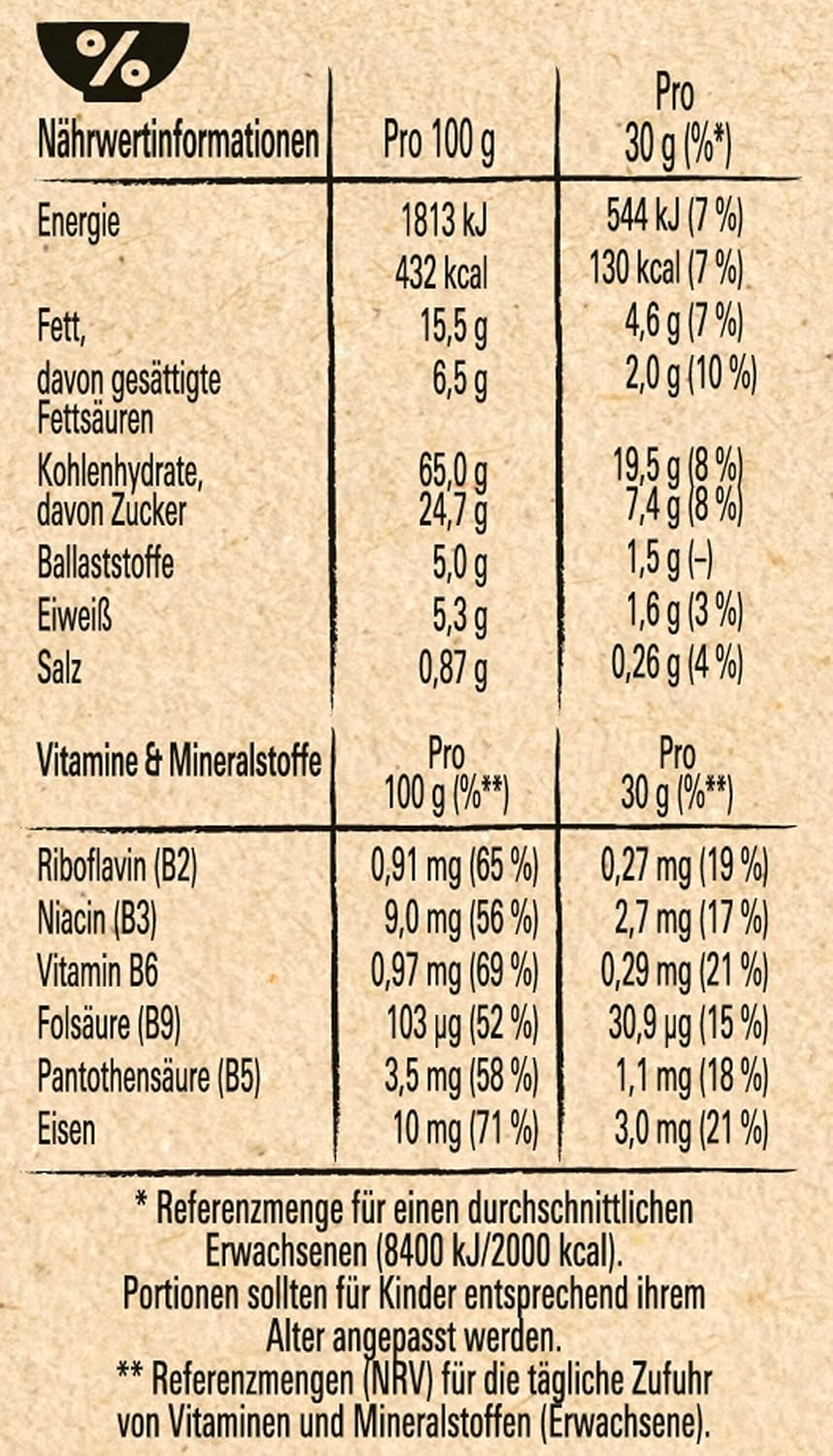Nestlé LION WildCrush Čokoládová karamelová snídaňová cereálie 8 balení (8 x 360 g)