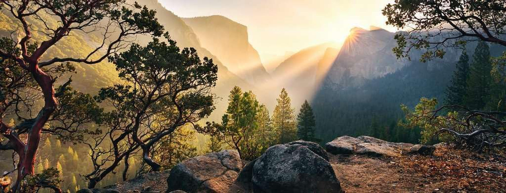 Ravensburger Puzzle 15083 - Yosemitský park - 1000dílné puzzle pro dospělé a děti od 14 let v panoramatickém formátu Puzzle Naty Shop