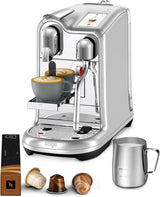 Espresso kávovar Sage Nespresso Creatista Pro, nerezová ocel, kartáčovaná nerezová ocel
