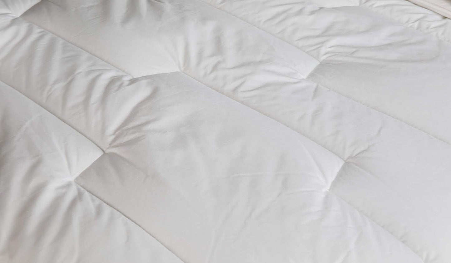 COLAS NORMAND Termoregulační přikrývka, Cool In, Mírná, 140 X 200 Cm, Pot, Optimální ventilace, 100% perkál, Fresh Feel, Francouzská, 53130255, Bílé Přikrývky a přikrývky Naty Shop