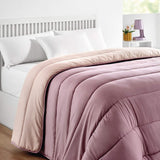 Pikolin Home - Oboustranná přikrývka 300 G - Dvoubarevná severská výplň - Do postele 90 - pohodlná, teplá, prodyšná, zelená, 150 X 220 cm Přikrývky a přikrývky Naty Shop