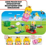LEGO Super Mario Adventures With Interactive Peach, dětská herní sada s ropuchou žlutou, dárek pro Nintendo pro chlapce, dívky a všechny hráče od 6 let 71441 Stavebnice Besuche den LEGO-Store