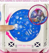 Barbie GXF27 - Vesmírná stanice Vesmírné dobrodružství, Vesmírná panenka, štěně, Pracovní stanice, Vesmírné scény, 20 doplňků, Dárková hračka pro děti od 3 let