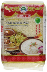 Aroy-D vonná rýže, dlouhozrnná rýže 100%, 1 balení (1 x 5 kg)