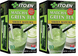 ITO EN Instant Matcha Powder – slazený čajový prášek Matcha ve 12g sáčcích (10 kusů v balení) – 1 x 120 g (2 balení)