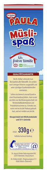 Zábava s müsli Dr. Oetker