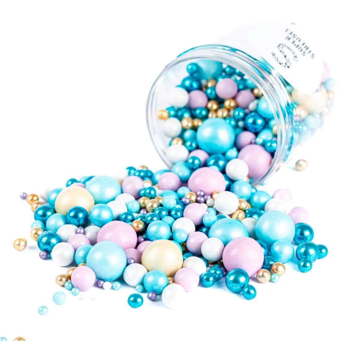 Super Streusel Sea Bubbles, perly a cukrové kuličky, 190 gramů Naty Shop Výchozí název