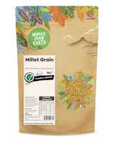 Zemité celozrnné proso - bez GMO - přírodní - veganské - bez mléka - bez přidaného cukru - 1 kg