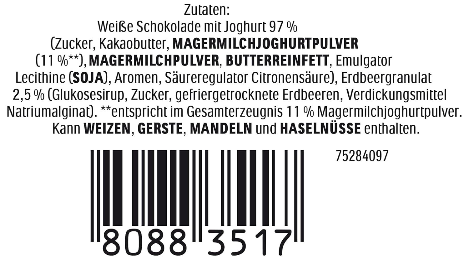 Ferrero Osterhase | 75 G| Weiße Joghurtschokolade Mit Fruchtigen Erdbeercrisps | Velikonoce | Osterhas | Geschenk Aus Schokolade v Hasenform Naty Shop