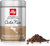illy, Kaffeebohnen Arabica Selection Costa Rica, 100% Arabica s karamelem, čokoládou a vanillenoten, süßer Gesmack, 1 dávka s 250 g