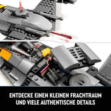 LEGO Star Wars Mandalorian Fighter N-1 z Knihy Boba Fetta Stavebnice s vesmírnou lodí Sada 4 postav včetně figurky Baby Yoda 75325 Stavebnice Besuche den LEGO-Store