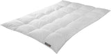 Péřová přikrývka Badenia Trendline Comfort, teplá zimní přikrývka s 90 % prachového peří a 10 % peří I. třída, 135 X 200 Cm, prachové peří Pass Tested & Oeko-Tex Certified, Vyrobeno v souladu s německým standardem kvality Přikrývky a přikrývky Naty Shop Comfort 135 X 200 Cm Teplá zimní deka