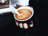 Espresso Kaffeebohnen silné 500 g, Barista Kaffee schokoladig und säurearm, Espressobohnen, Bohnenkaffee s Arabicou a Robustou, jemná Crema, ideální pro cappuccino