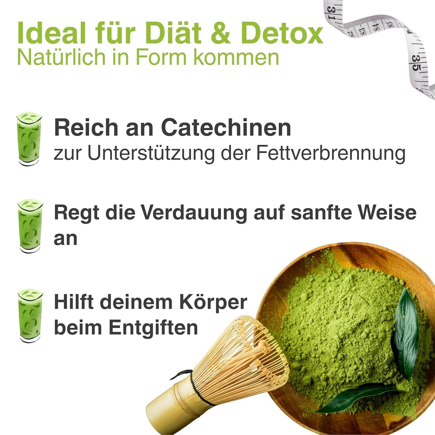 Bohyang Garden Matcha Powder 100g – prémiový zelený čaj z Jižní Koreje | Jemně mletý a bohatý na tradice | Pro latte, smoothie, pečení a rituály osobní péče | Matcha prášek v uzavíratelném sáčku