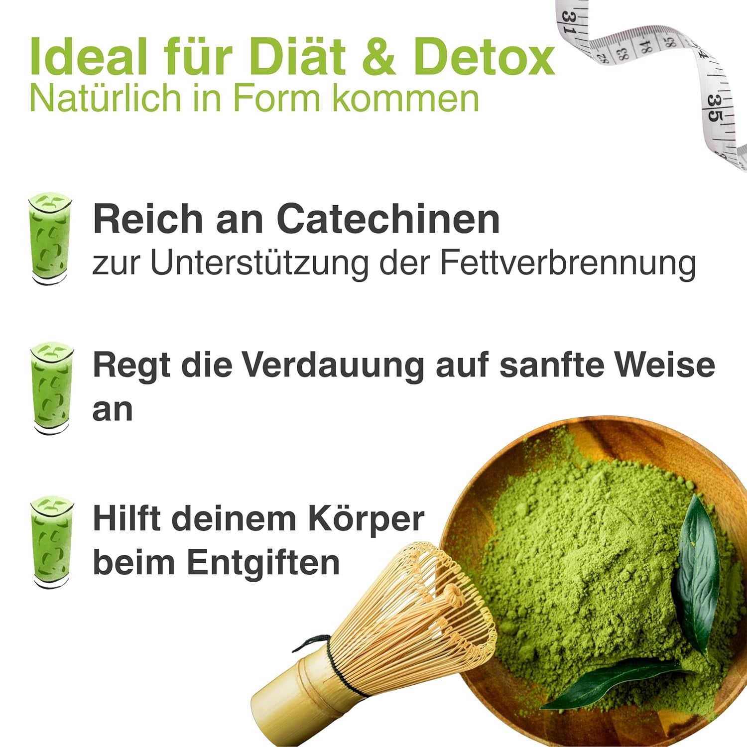 Bohyang Garden Matcha Powder 100g – prémiový zelený čaj z Jižní Koreje | Jemně mletý a bohatý na tradice | Pro latte, smoothie, pečení a rituály osobní péče | Matcha prášek v uzavíratelném sáčku