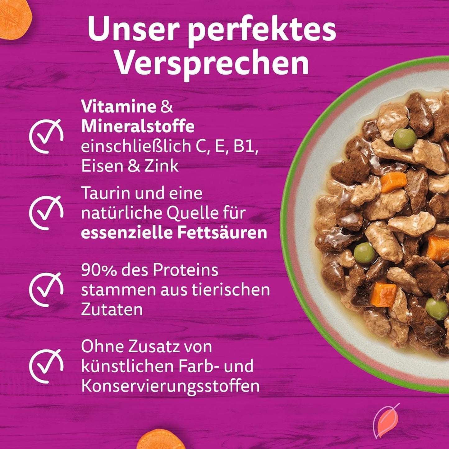 CHUTNÁ MIX WHISKAS Nassfutter v omáčce für Katzen 40 x 85 g Chef's Choice