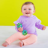 Fehn Chobotnice Activity Toy - Hračka motorických dovedností pro miminka do kočárku a Bright Starts, Oball, Chrastítko s míčky na chůzi, Interaktivní hračka Bebe Toys Naty Shop