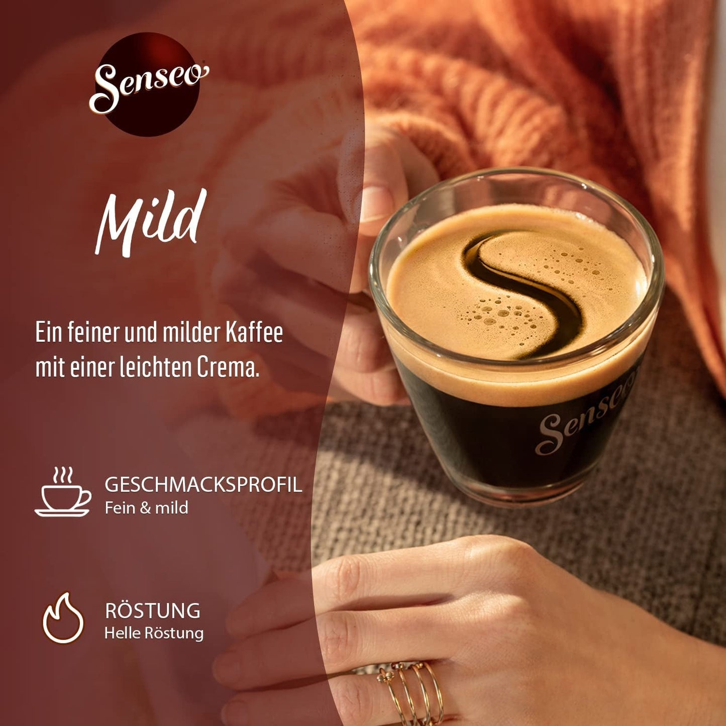 Senseo Pads Mild, Vorratspackung, 5 x 32 Getränke, 160 kaffeepadů