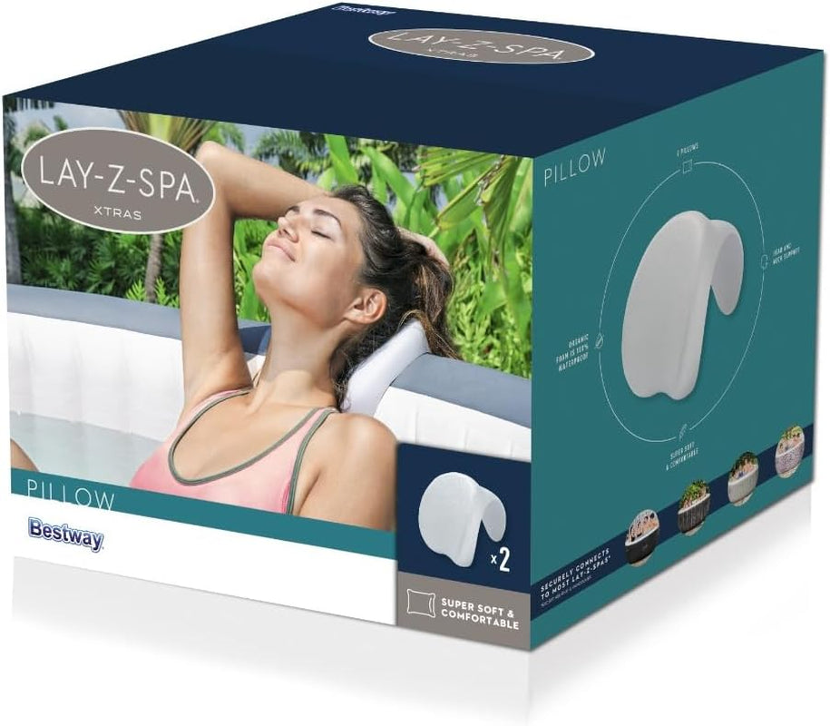 Sada polštářů pod krk LAY-Z-SPA 25 X 19,5 X 17,5 cm standardní polštáře Naty Shop