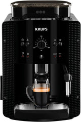 Espresso kávovar Krups Roma EA81M8 1,7 l, 3 nastavení teploty, 3 textury mleté ​​kávy, černá