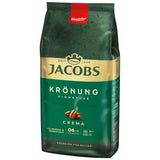 Jacobs Krönung smetana, celozrnná káva, balení 4 ks (4 x 1000 g)