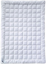 Billerbeck E21 King Fiber Quilt - Přikrývka z rafinovaného aloe Vera vlákna - 135 X 200 cm Celoroční přikrývka se střední hřejivostí, bílá Naty Shop Quilts & Quilts Single 135 X 200 Cm 4 - roční období (Sl + M W+)