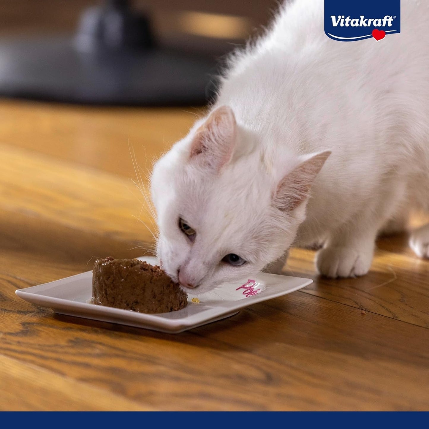 Vitakraft Poésie Mousse, mokré krmivo pro kočky, provzdušněná pěna, s lososem, bez přidaného cukru a obilovin (12 x 85 g)