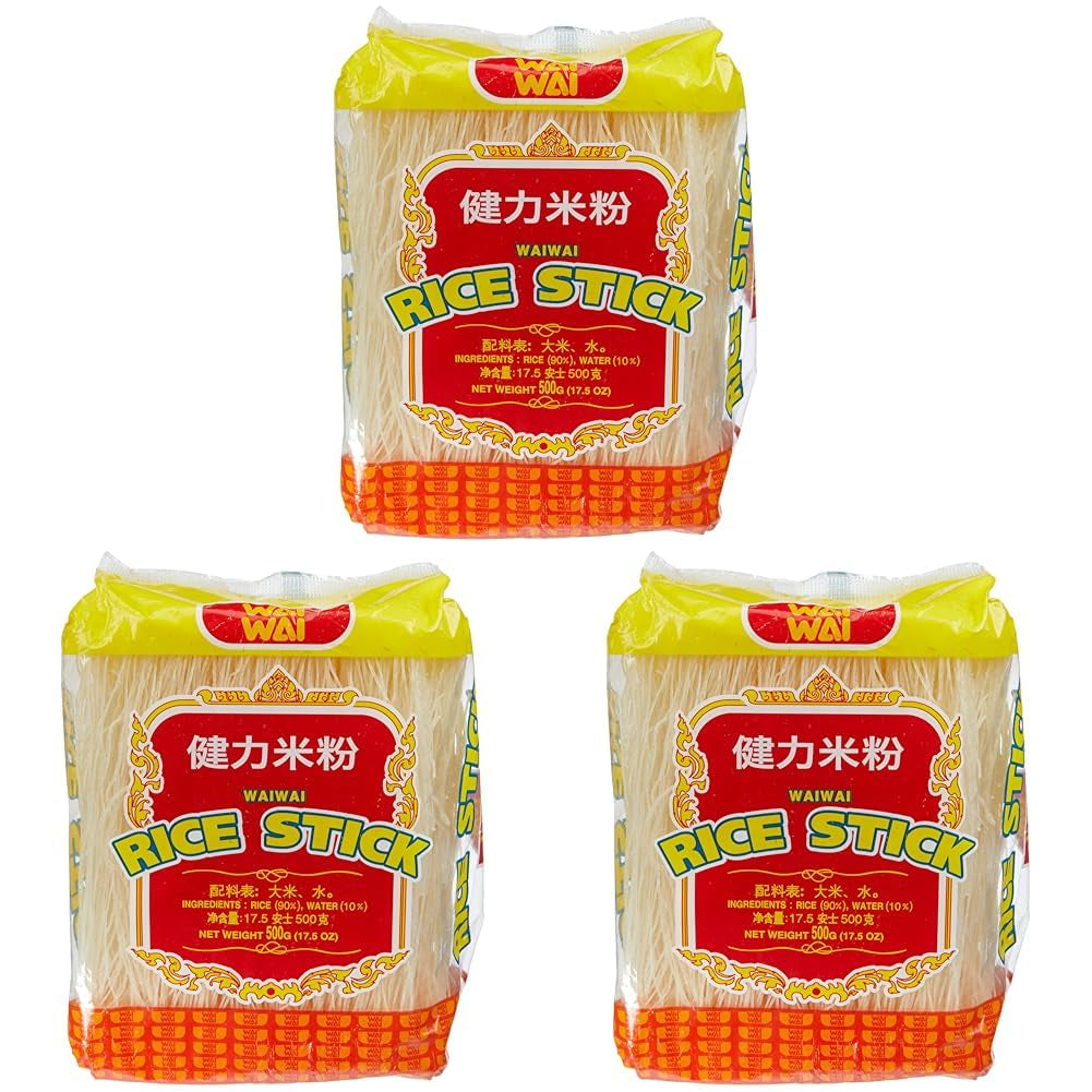 THAJSKO – rýžové nudle na čínský způsob, (1 x 500 GR)