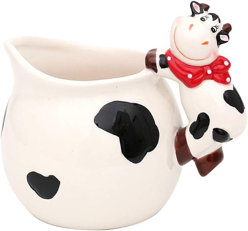 Dekohelden24 kravský keramický úložný box, cca. 12 x 11 x 20,5 cm, 20 boxů na potraviny Naty Shop Jug