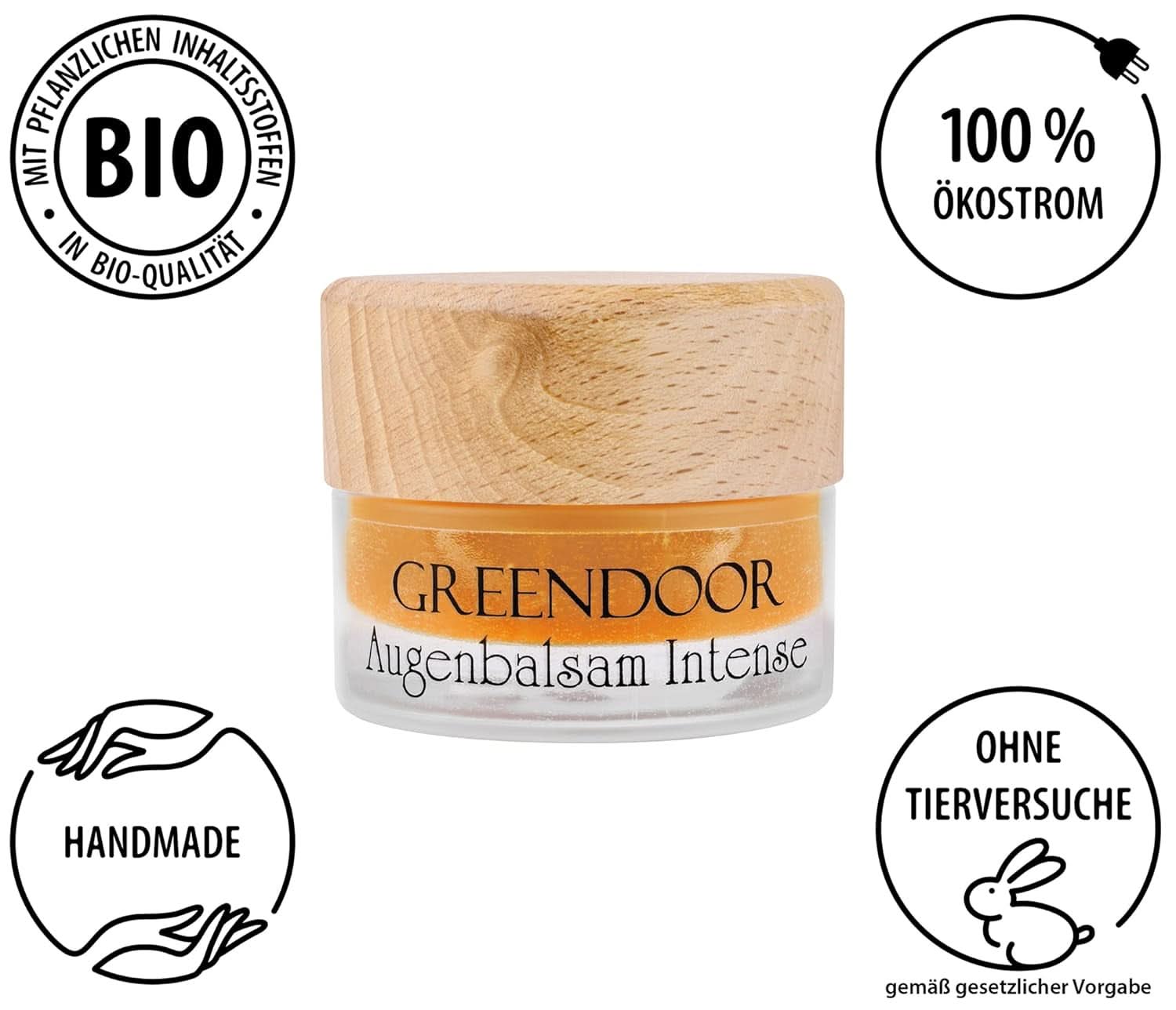 GREENDOOR Oční balzám Intense 15ml Kosmetika a kosmetika Naty Shop
