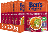 BEN'S ORIGINAL™ Mexická expresní rýže 6 x 220 g