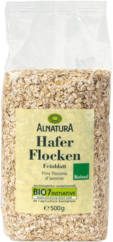 Bio ovesné vločky, malé vločky, 500g (1 balení)