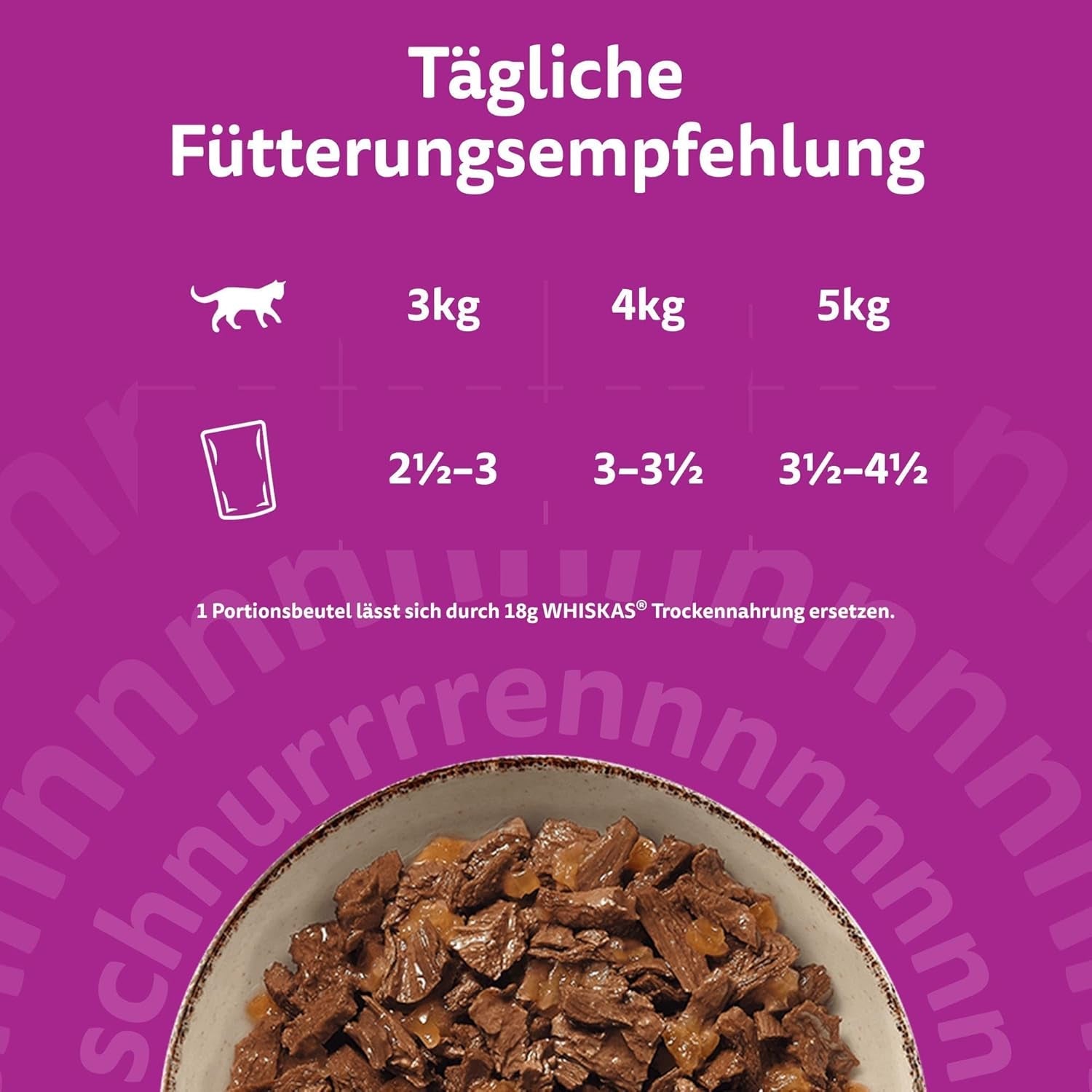 WHISKAS PURE DELIGHT Mokré krmivo v želé 24 x 85 g Klasické ragú (4 balení) 48 porcovaných sáčků