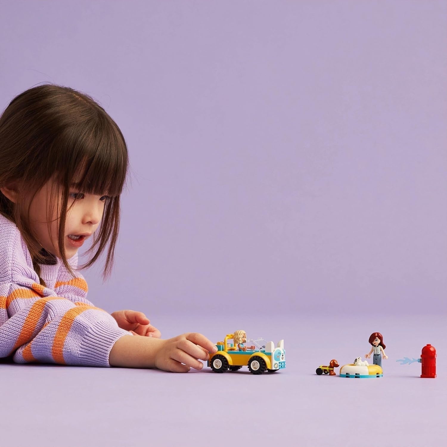 LEGO Friends Mobilní salon pro péči o psy, Hrací souprava pro předstírané zvířátko, Hračka pro děti se 2 figurkami a 2 pejsky pro dívky a chlapce od 4 let, Sada pro úpravu psů 42635 Stavebnice Beuche den LEGO-Store
