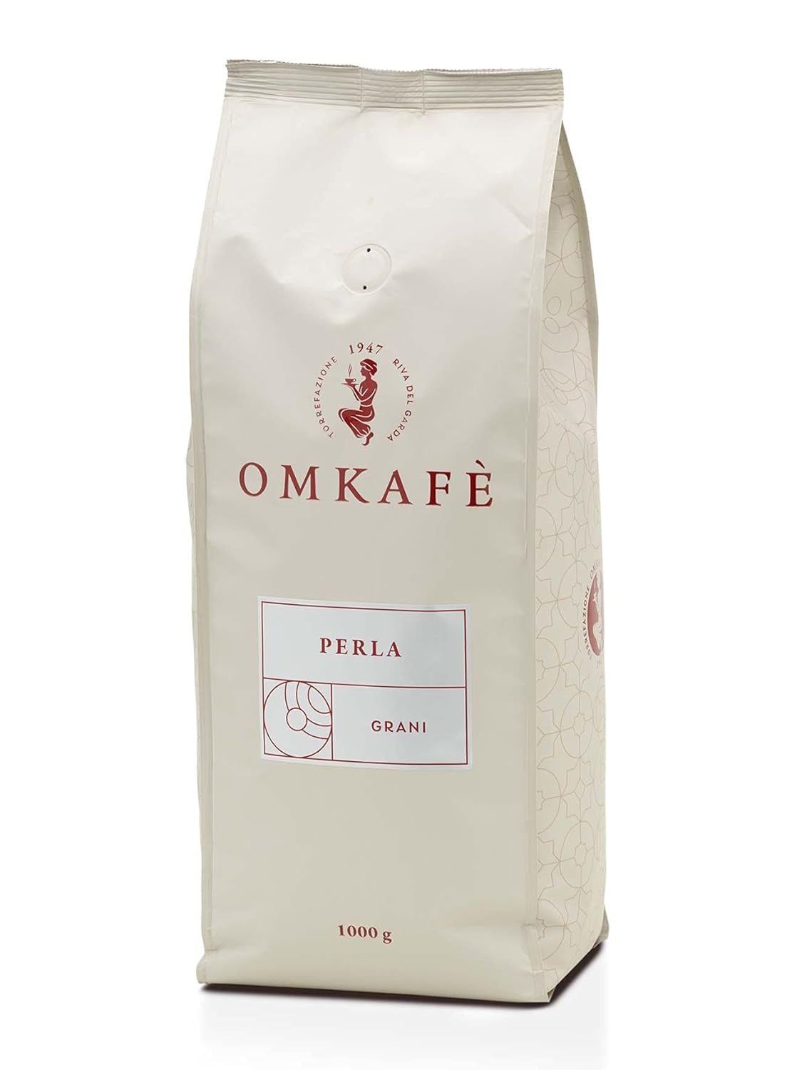 Nová zrnková káva Perla | Požitek z kávy jako v Itálii | Italská rodinná pekárna, Hmotnost: 3 x 1 kg
