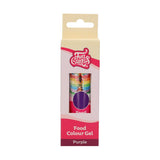 Funcakes Food Color Gel Violet: Vysoce koncentrovaná potravinářská barva na těsto, krém, fondán a marcipán. Snadné dávkování. Jediná kapka pro vytvoření zářivých barev. halal. 30 g.