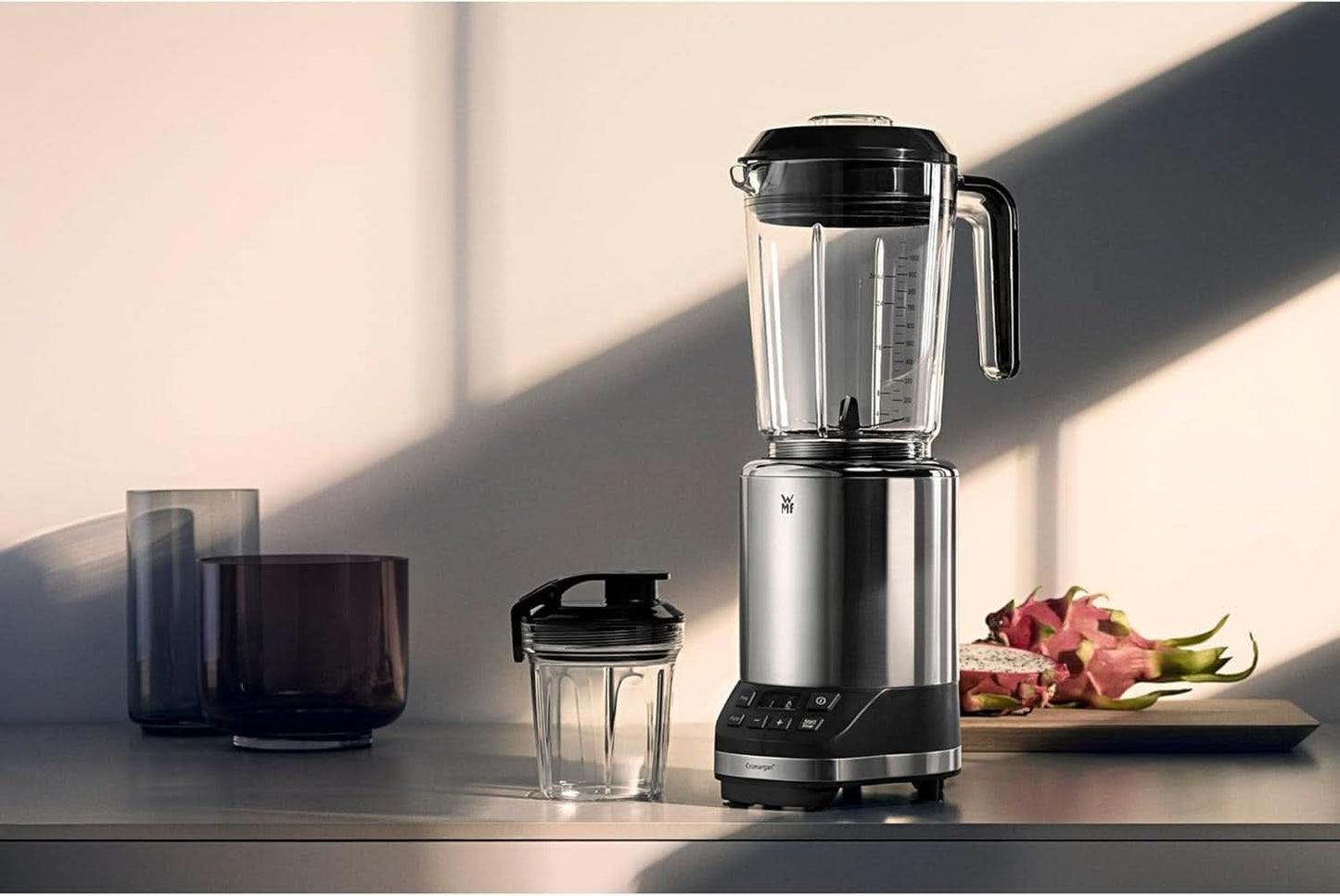 WMF Kult Pro Multifunktionsmixer Hochleistungsmixer, 30 000 U/Min, Smoothie Maker, Standmixer, Ice-Crush Funktion, 4 Mixbehälter Inkl. Togo-Verschluss Kitchen Naty Shop