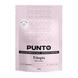 – Mletá etiopská káva – 250 g – Speciální káva – Středně pražený – 100% Arabica – Tóny medu, skořice a čokolády – Intenzivní kyselost – Střední tělo