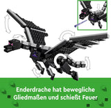 LEGO Minecraft The End Dragon a The End Akční sada hraček a objevů Videohra Stavebnice Sada Dobrodružná sada Dárek pro chlapce a dívky 8 let 21264 Stavebnice Beuche den LEGO-Store