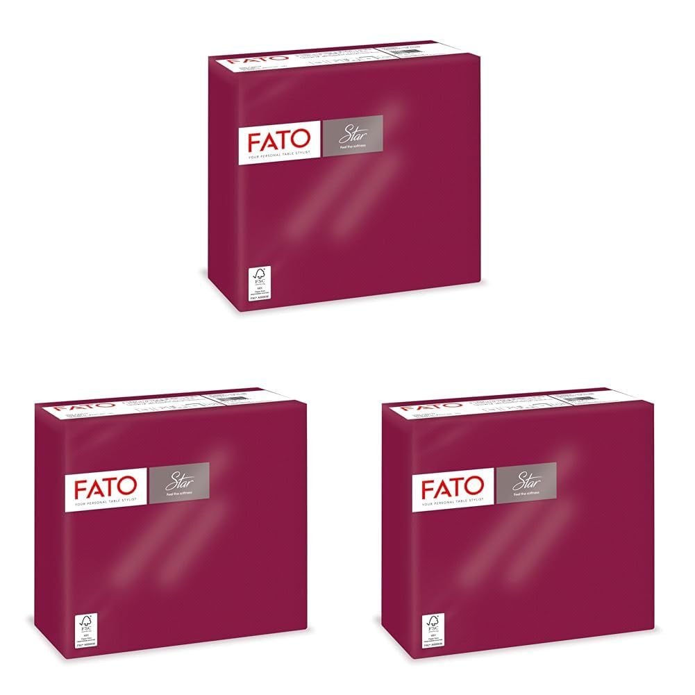 - Měkkost a měkkost Jednorázový hedvábný papír 40 balení 38X38 Velikost 4 Sklad 2 vrstvy Bordeaux Barva 100% čistý celulózový papír s certifikací Fsc (3 balení)