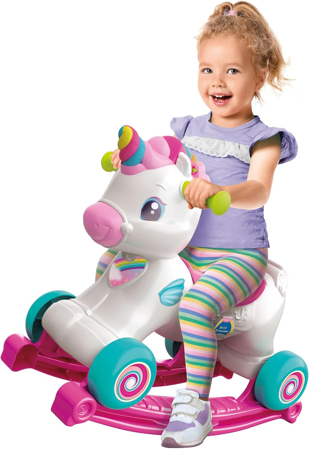 Clementoni 17855 Zvířátka první krůčky, vícebarevné Hračky Bebe Naty Shop