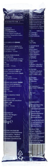 Těstovinové špagety č. 5, balení 20 ks (20 x 500 g)