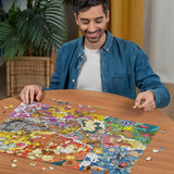Ravensburger Puzzle 12000832 - Pokémon Adventure - 1000dílné puzzle Pokémon pro dospělé a děti od 14 let Puzzle Naty Shop