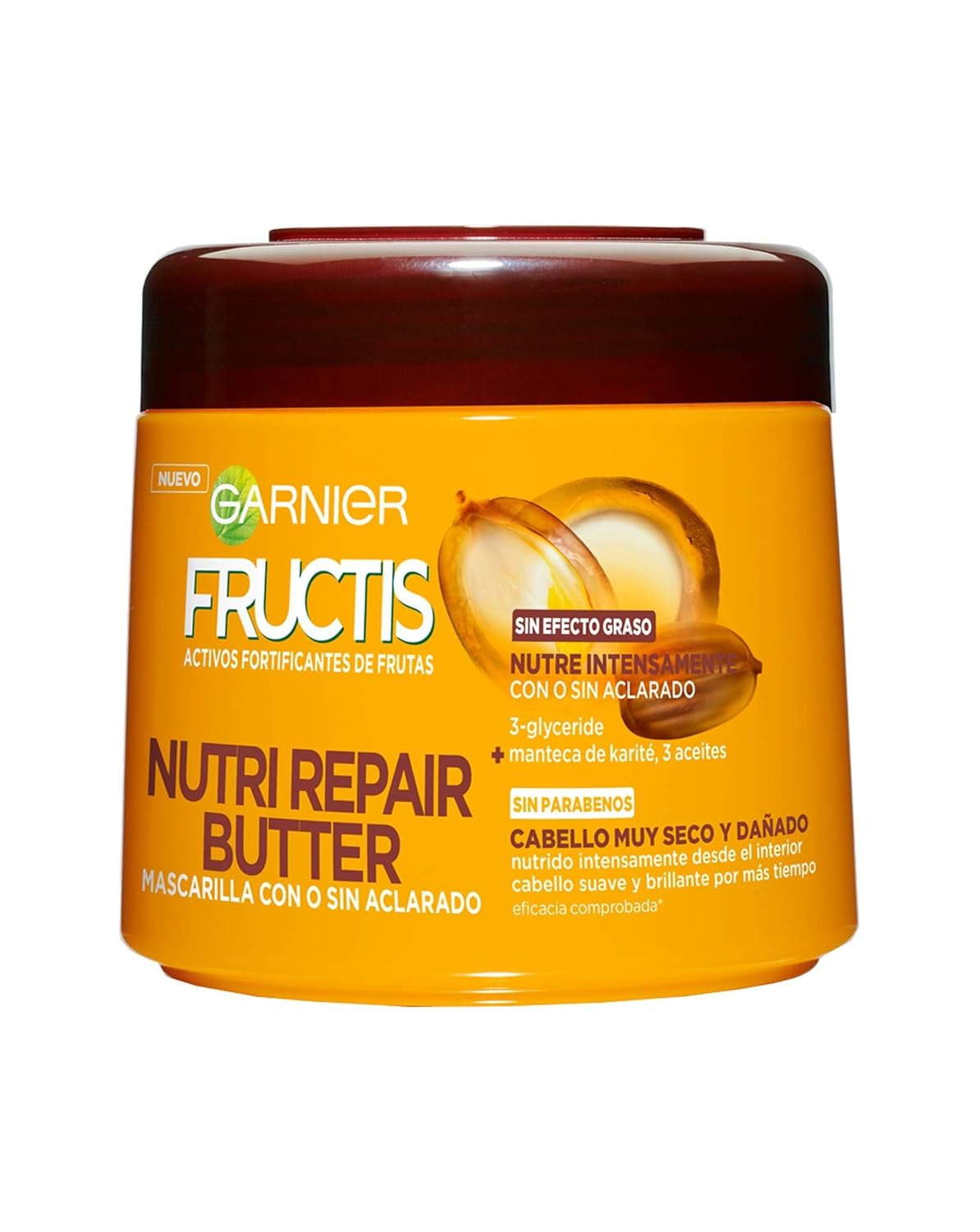 Garnier Fructis Shampoo Butter Nutri Repair Butter Mask 300 ml Naty Shop Hair Mask Výchozí název